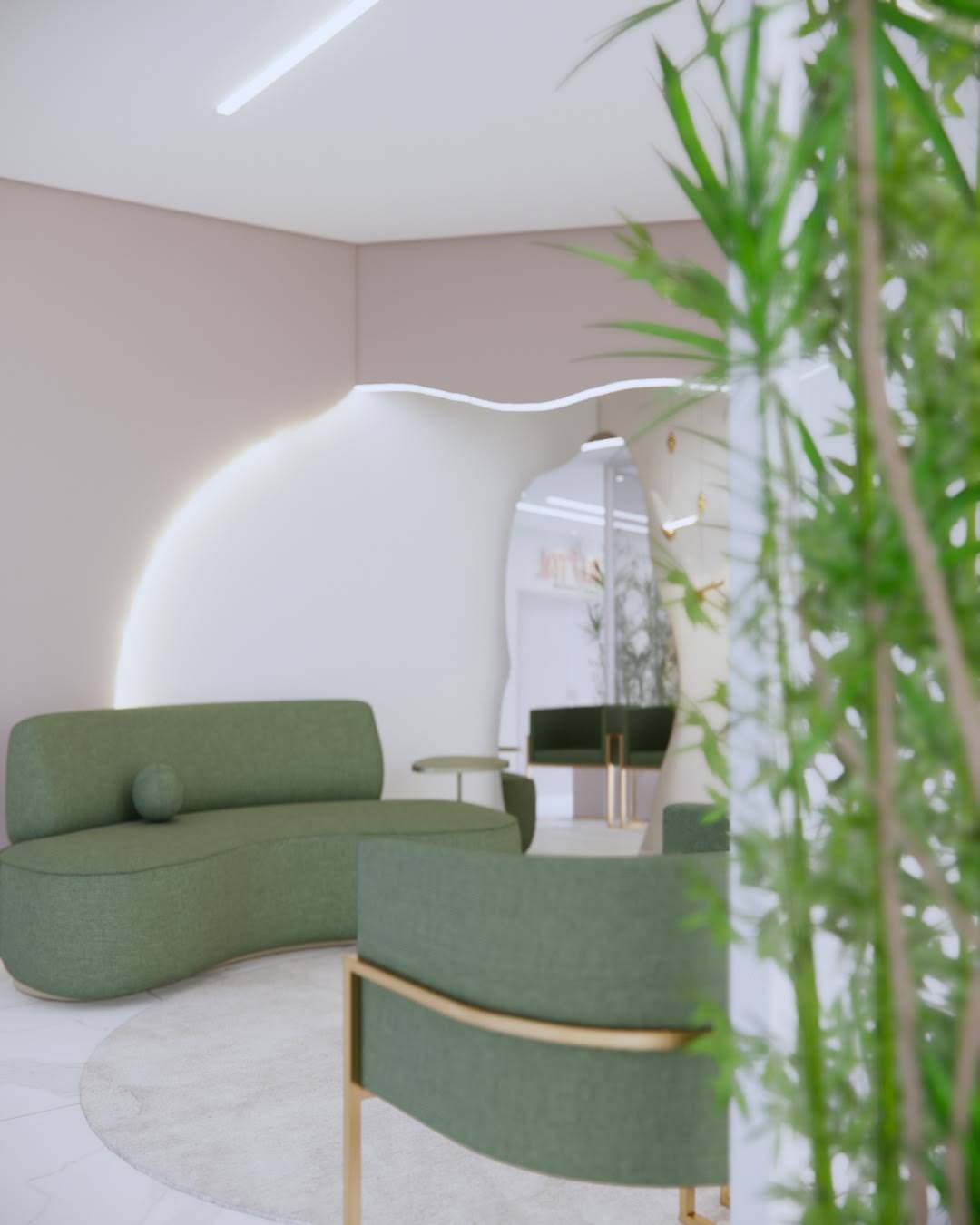 Lounge real da Cristal Estética