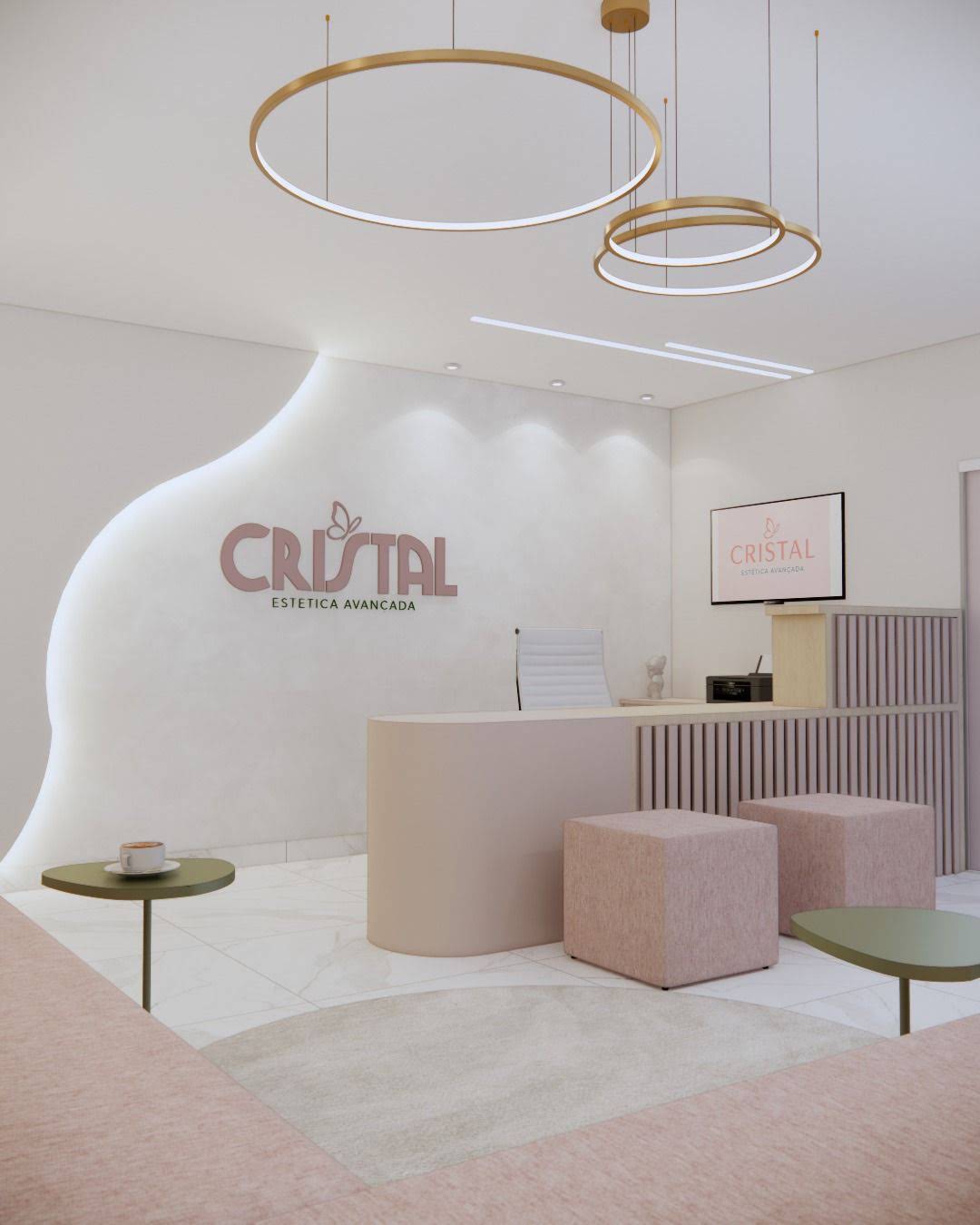 Recepção real da Cristal Estética